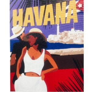 Framed Retro Image “Romance en El Malecon” 1940’s 16″ x 20″ Height