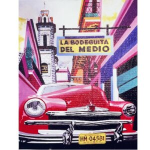 Framed Retro Image "La Bodeguita del Medio" 1950's 16" x 20" Height