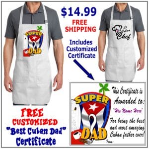 Father's Day Apron with Gift Cerificate