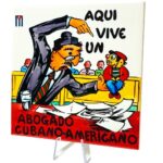 Aqui Vive un Abogado Cubano Americano Tile 6 x 6
