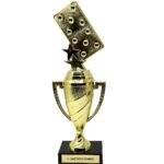 11” Domino Trophy "El Mas Bota Gorda"