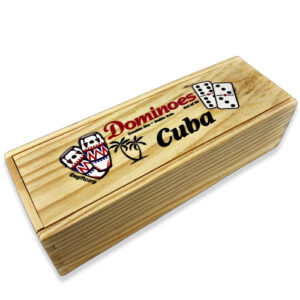 Double Six Domino Sets. Medium Size Tiles