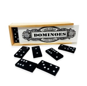 Domino Double Set. Six Mini Size Tiles