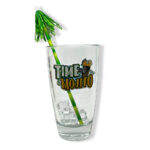 Mojito Time Glass with Umbrella