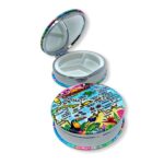 Pill Box with Cuban Motifs