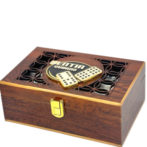 Double Nine Domino Set with Spinners