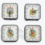 Cuban Province Crest Mini Clocks – Assorted Designs