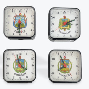 Cuban Province Crest Mini Clocks – Assorted Designs