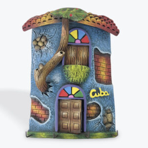 Colorful Cuba House Key Holder