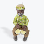 Musician Figurine – Handcrafted Cuban Decor