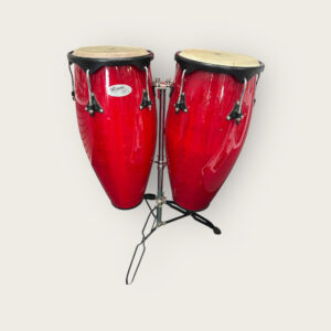 Red Conga Drum Set – Miami Edition (Pair)