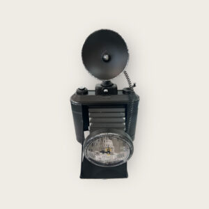 Vintage Camera Clock with Capitol Design