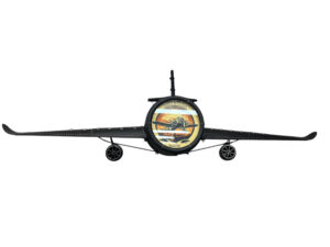 Vintage Airplane Wall Clock – Aviation Tribute