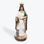 Santa Bárbara Figurine – Detailed Catholic Statue