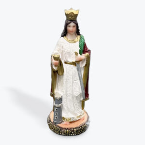 Santa Bárbara Figurine – Detailed Catholic Statue