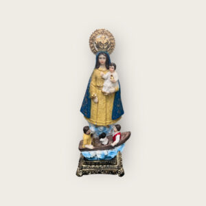 La Virgen de la Caridad del Cobre with Fishermen – Resin Statue