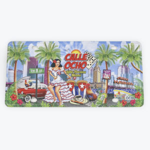 Calle Ocho Little Havana Decorative License Plate