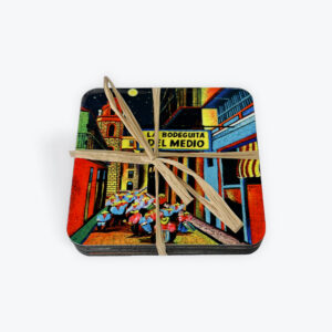 La Bodeguita del Medio Cuban Coaster Set