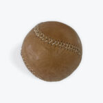 Handcrafted Leather Baseball with Embossed Design