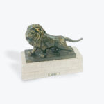 El Paseo del Prado Lion Figurine.