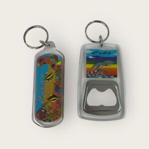 Cuba Souvenir Keychains – Tropical Fish & Dolphin Bottle Opener