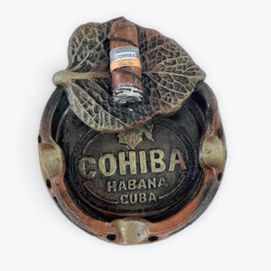 Cohiba Habana Ceramic Ashtray with Cigar Design