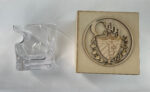 Cigar Glass with Wooden Gift Box – Cuban Coat of Arms