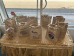 Cuban Jute Gift Bag with Assorted Accessories
