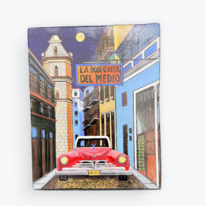 Hand-Painted Canvas Art 16x20 – Cuban Collection