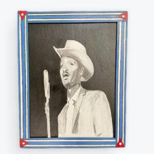 Cuban Music Legend Painting – Hand-Painted Canvas