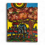 Canvas Painting 14x11 – Cuban Folk Art Collection