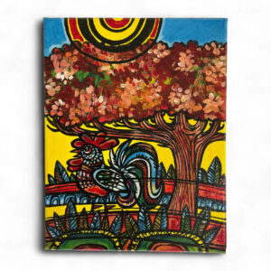 Canvas Painting 14x11 – Cuban Folk Art Collection