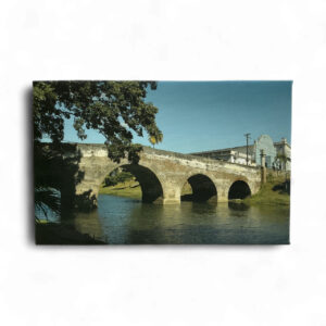 Hand-Painted Canvas 14x9 – Cuban Folk Expression