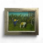 Hand-Painted Canvas 9x7 – Mini Cuban Art Collection