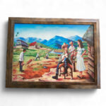 Hand-Painted Canvas 32x24 – Cuban Countryside Collection