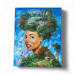 Hand-Painted Canvas 30x24 (#390) – Cuban Themes Collection