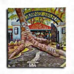 Decorative Canvas 8x8 – Cuban Art Mini Collection