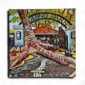 Decorative Canvas 8x8 – Cuban Art Mini Collection