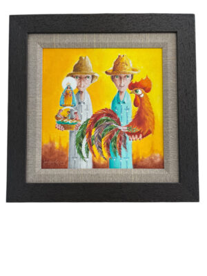 Framed Art 17x17 – Cuban Traditions Collection