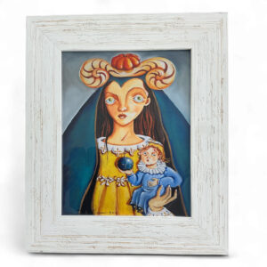 Framed Art 19.5x16.5 – Contemporary Cuban Expressions