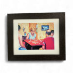 Framed Art 17x14 – Cuban Daily Life Series