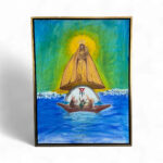 Unique Framed Art by Becerra – La Virgen de la Caridad – 50x38
