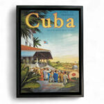 Framed Cuban Art – 22x16