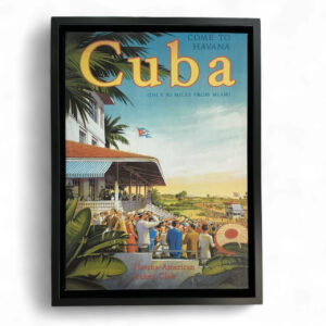 Framed Cuban Art – 22x16
