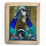 Madonna del Mar – Stained Glass Composition