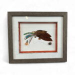 Polymita Elegance (#160) – Framed Natural Shell Art