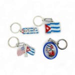Cuban Metal Keychains Collection
