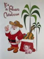 It’s a Cuban Christmas postcard