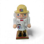 Cuban Nutcracker Figurine with Hat and Guayabera