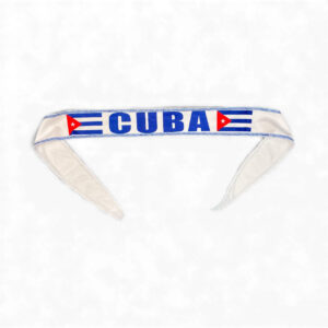 Cuban Headband with Flag Design